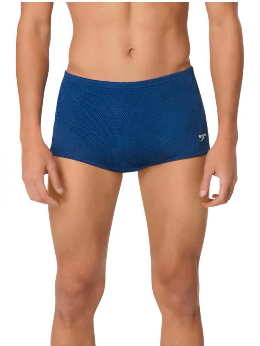 Speedo Men's Poly Mesh Training Drag Suit Blue Size 34 Large